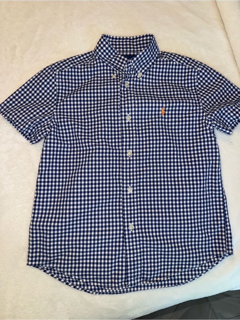 Ralph Lauren Boy’s Short-Sleeve Button-Down Shirt